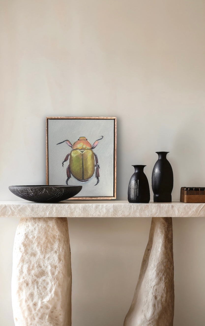 styling the home with original oil painting by fiona in adelaide australia