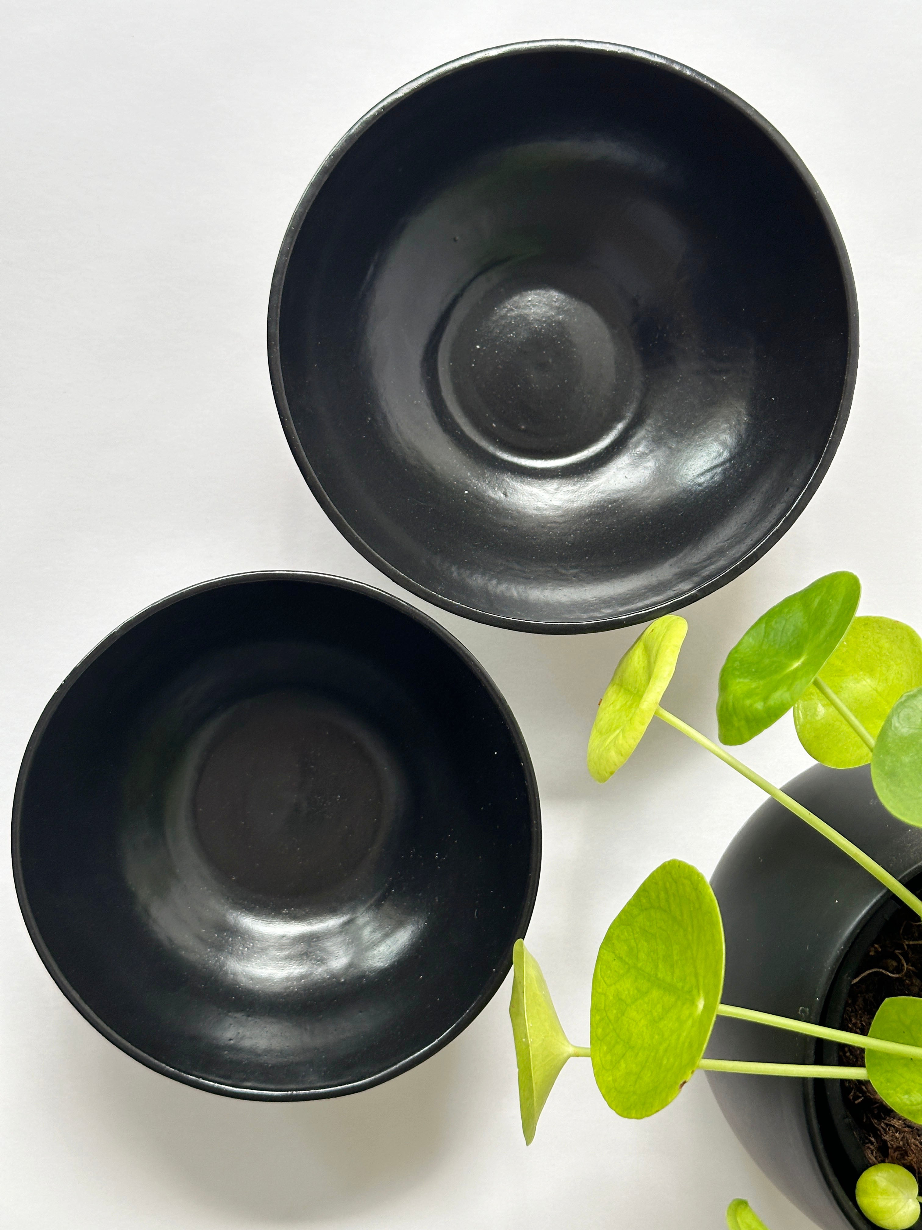 perfect gift of black ceramic bowls for any occasion
