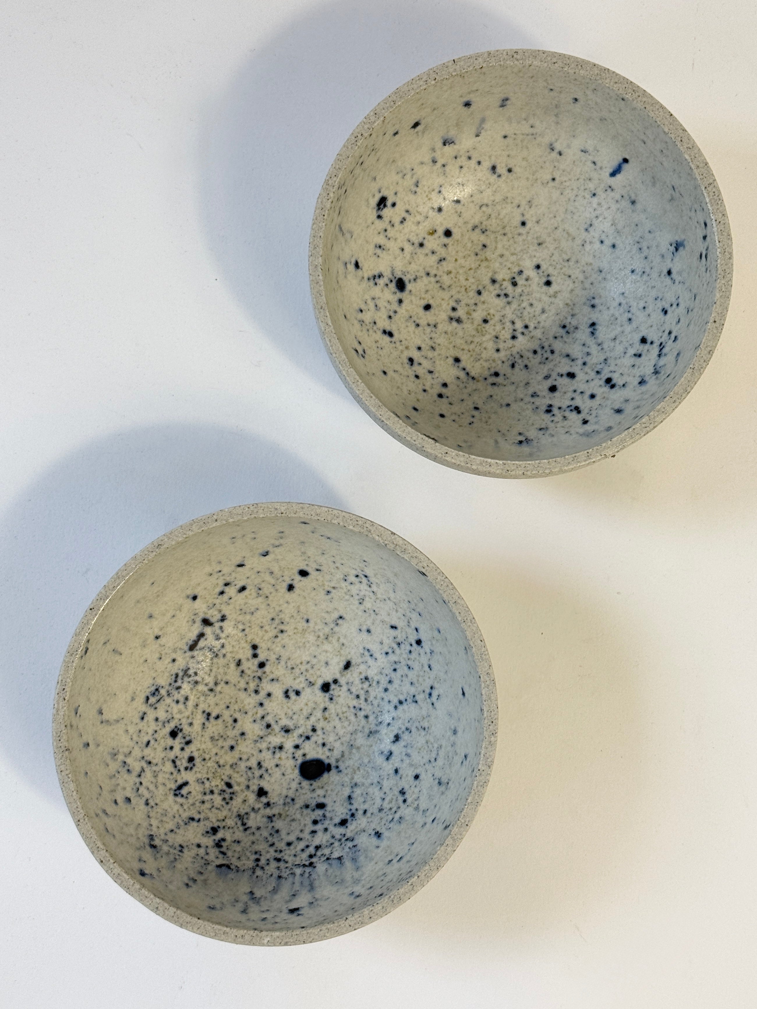 Ceramic bowls handcrafted in Adelaide South Australia.  Speckled glaze and speckled grey clay