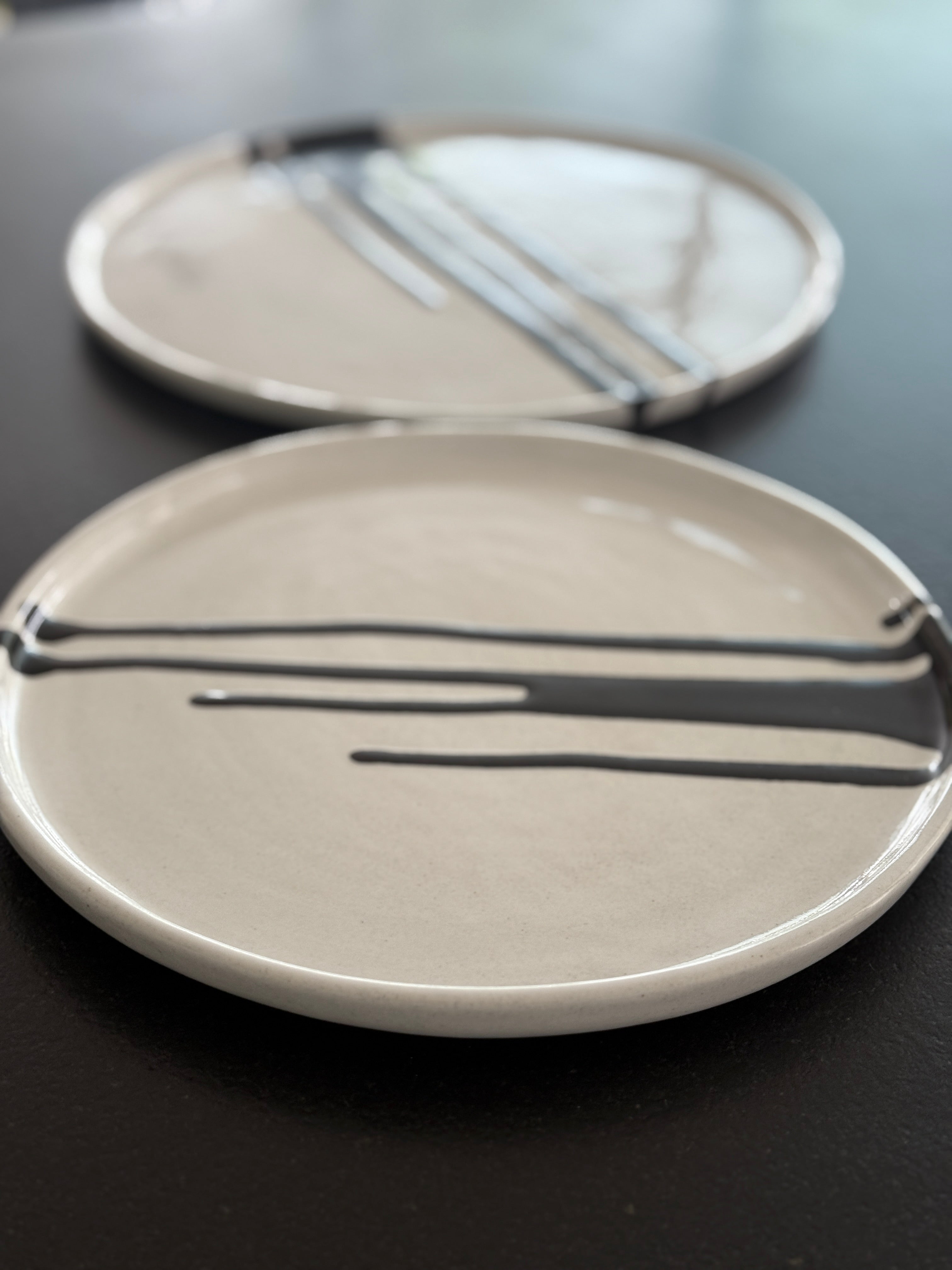 beautiful plates for general use handmade in adelaide by artist