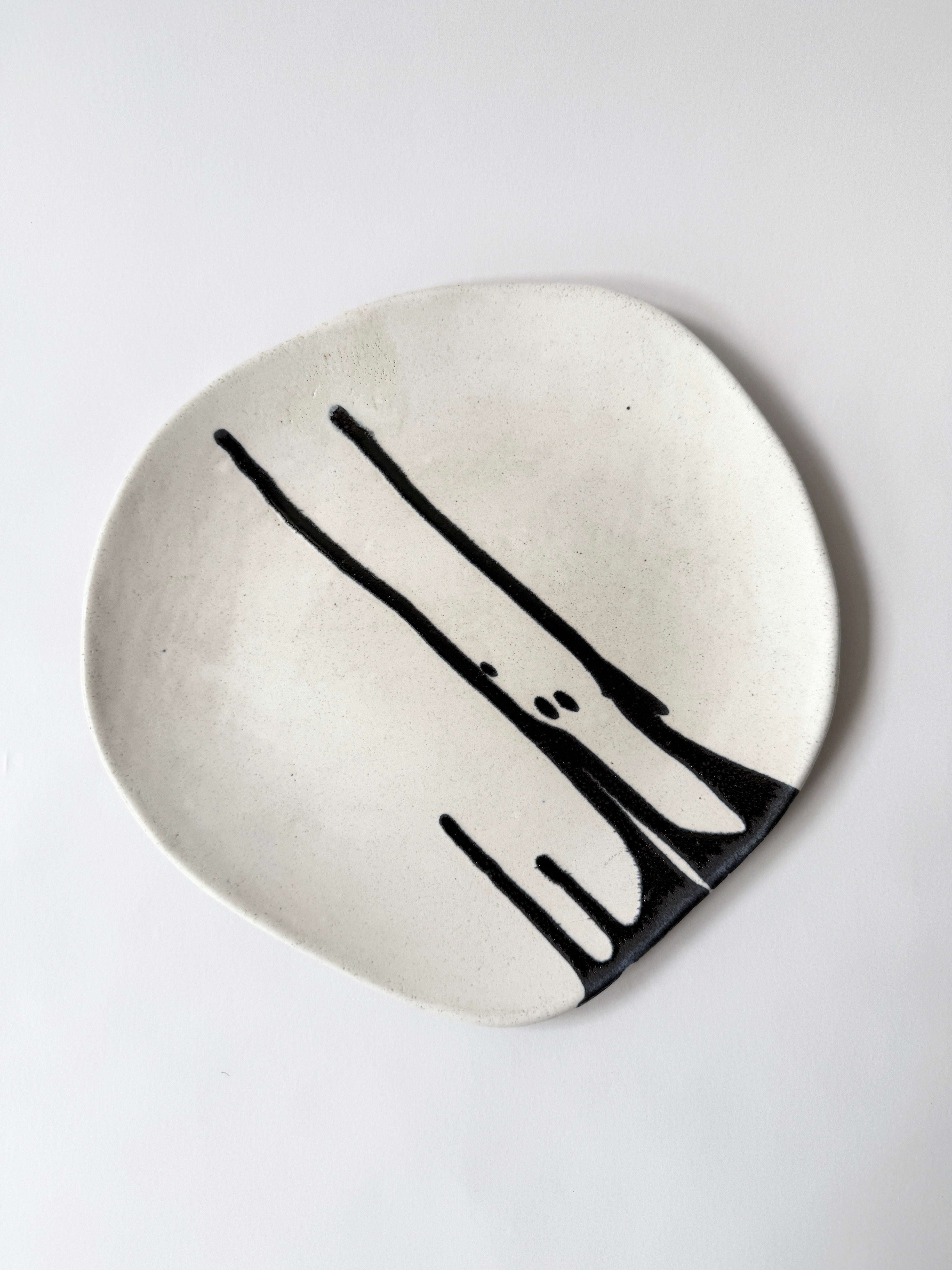 beautiful organic shaped platter handmade by artist in adelaide great gift idea online
